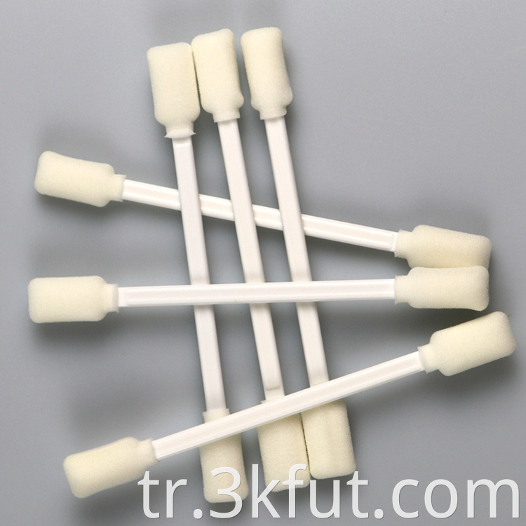 cleanroom foam swab with alcohol strw